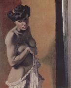 Felix Vallotton Naked Brown Torso France oil painting artist